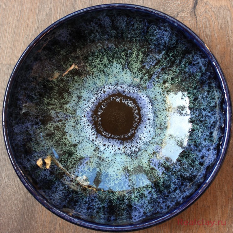 Тарелка керамическая ручной работы Белиз